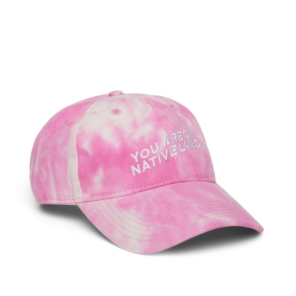 'You Are On Native Land' Organic Cotton Cap — Statement Awareness Hat