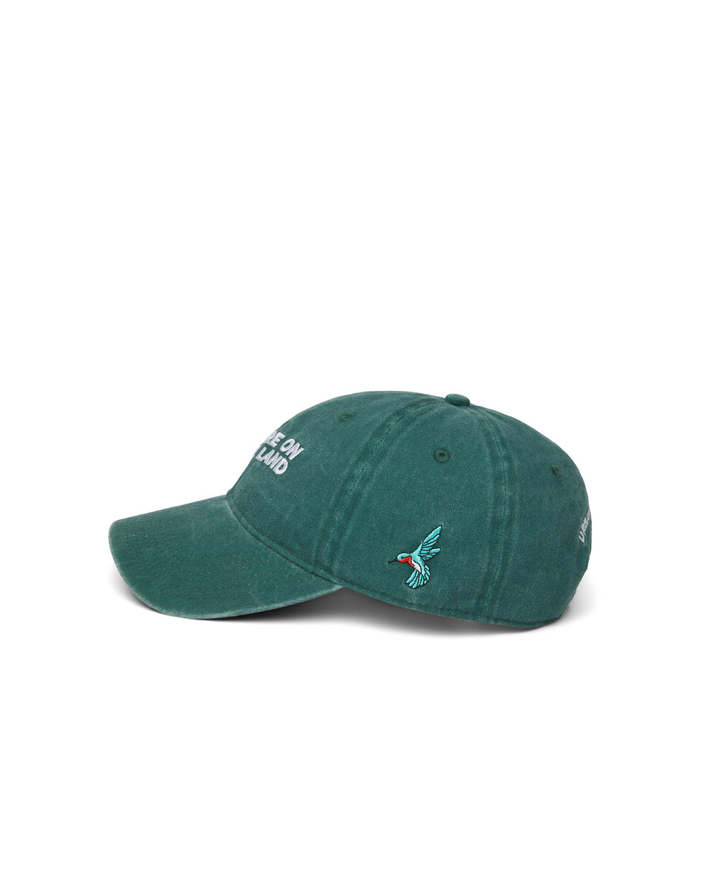 'You Are On Native Land' Organic Cotton Cap — Statement Awareness Hat